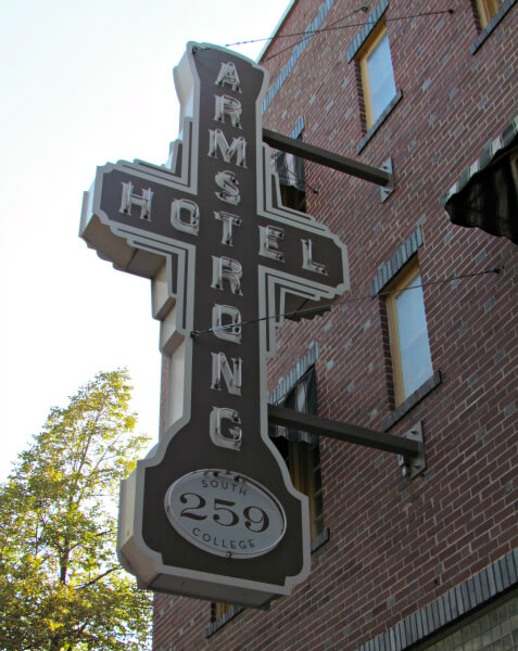 Historic Hotel Armstrong in Ft. Collins, Colorado