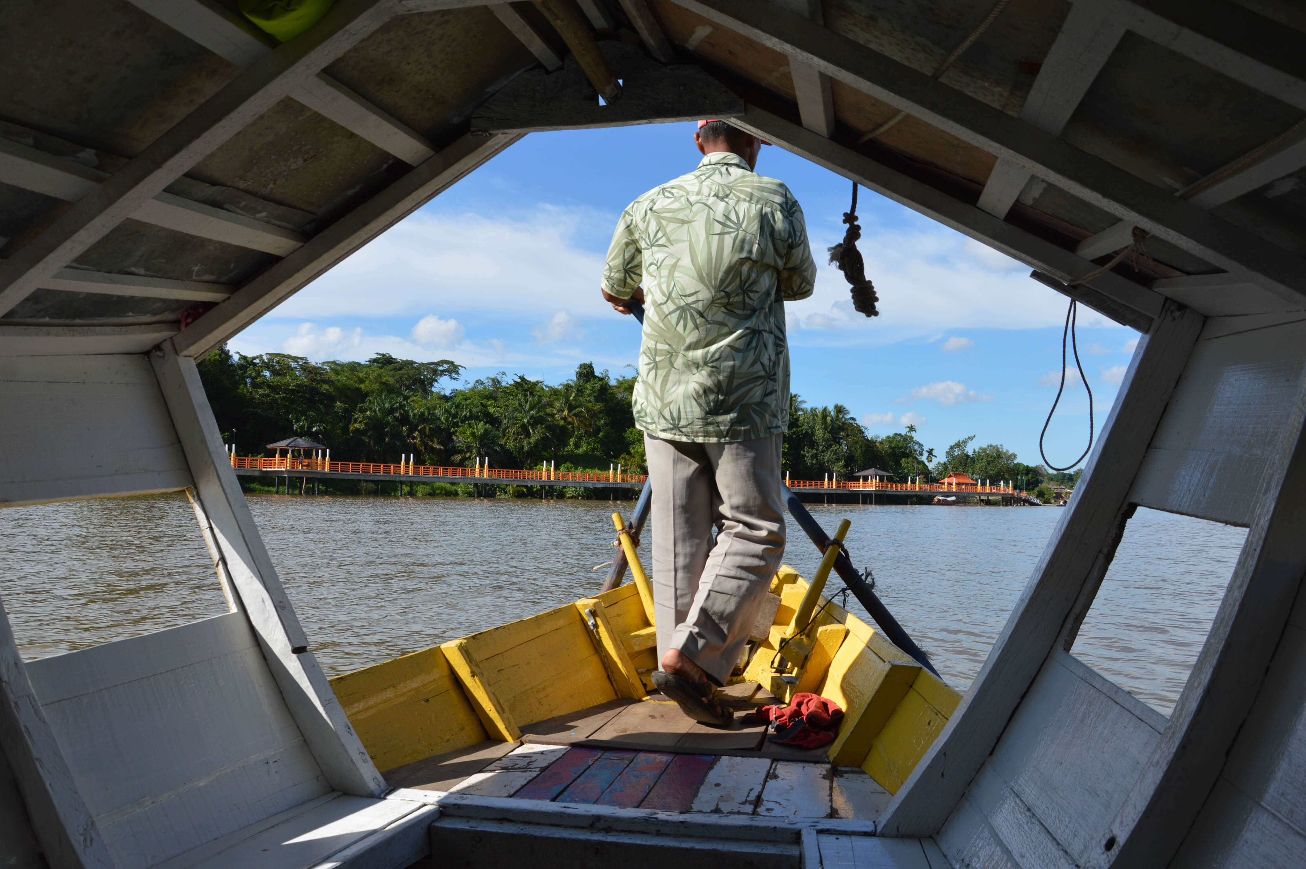 Waterfront Views and River Taxis at Kuching’s Grand Margherita