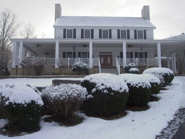 Main House Winter