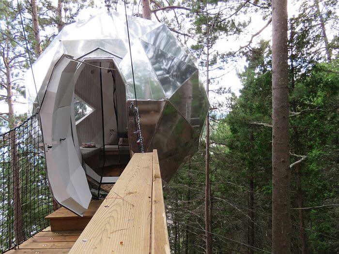 Exterior Reflective Sphere Cap Jaseux