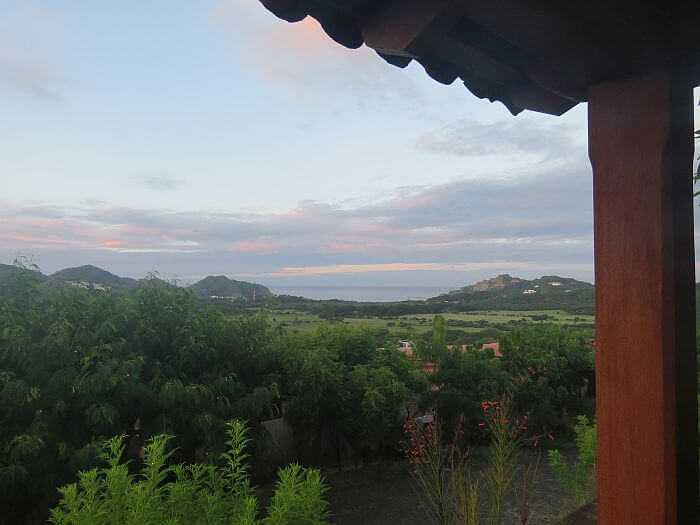 backyard view from Villas de Palermo Hotel & Resort