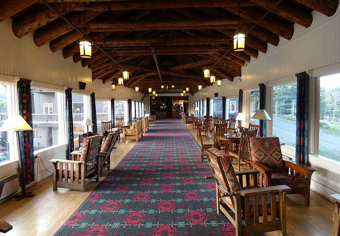Glacier Park Lodge sitting areas