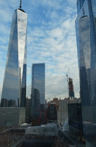 W New York City Downtown Hotel, with a view of the Freedom Tower