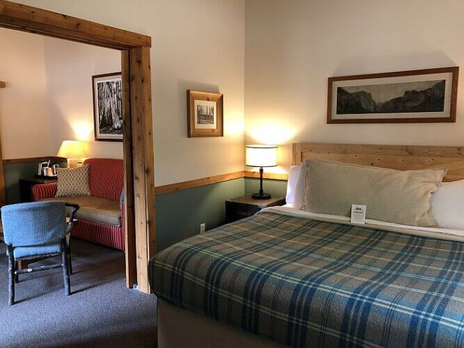 Evergreen Yosemite cabin interior