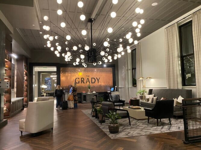 Lobby, The Grady Hotel, Louisville, Kentucky