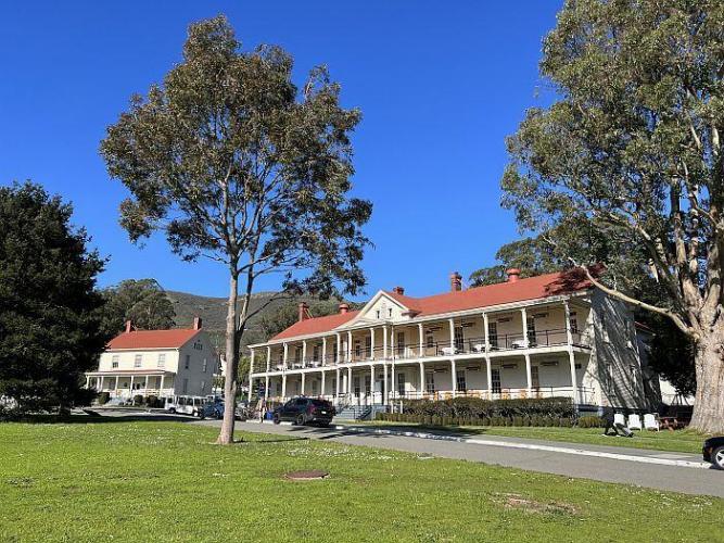 Outside of Cavallo Point 