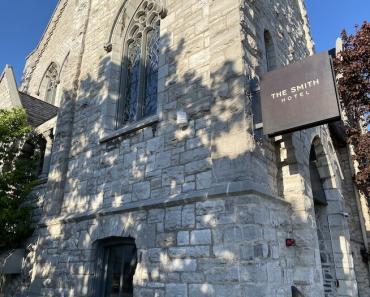 The Smith Hotel: A Church Turned Boutique Lodging in Kingston, Ontario