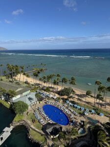 Overview of the grounds at The Kahala Hotel & Resort on Oahu