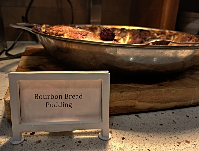 Bourbon Bread Pudding at the Hyatt Regency in Louisville