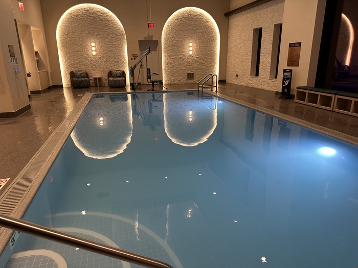 Large swimming pool