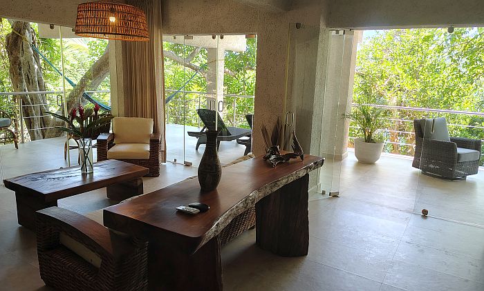 huge junior suite with a wraparound balcony
